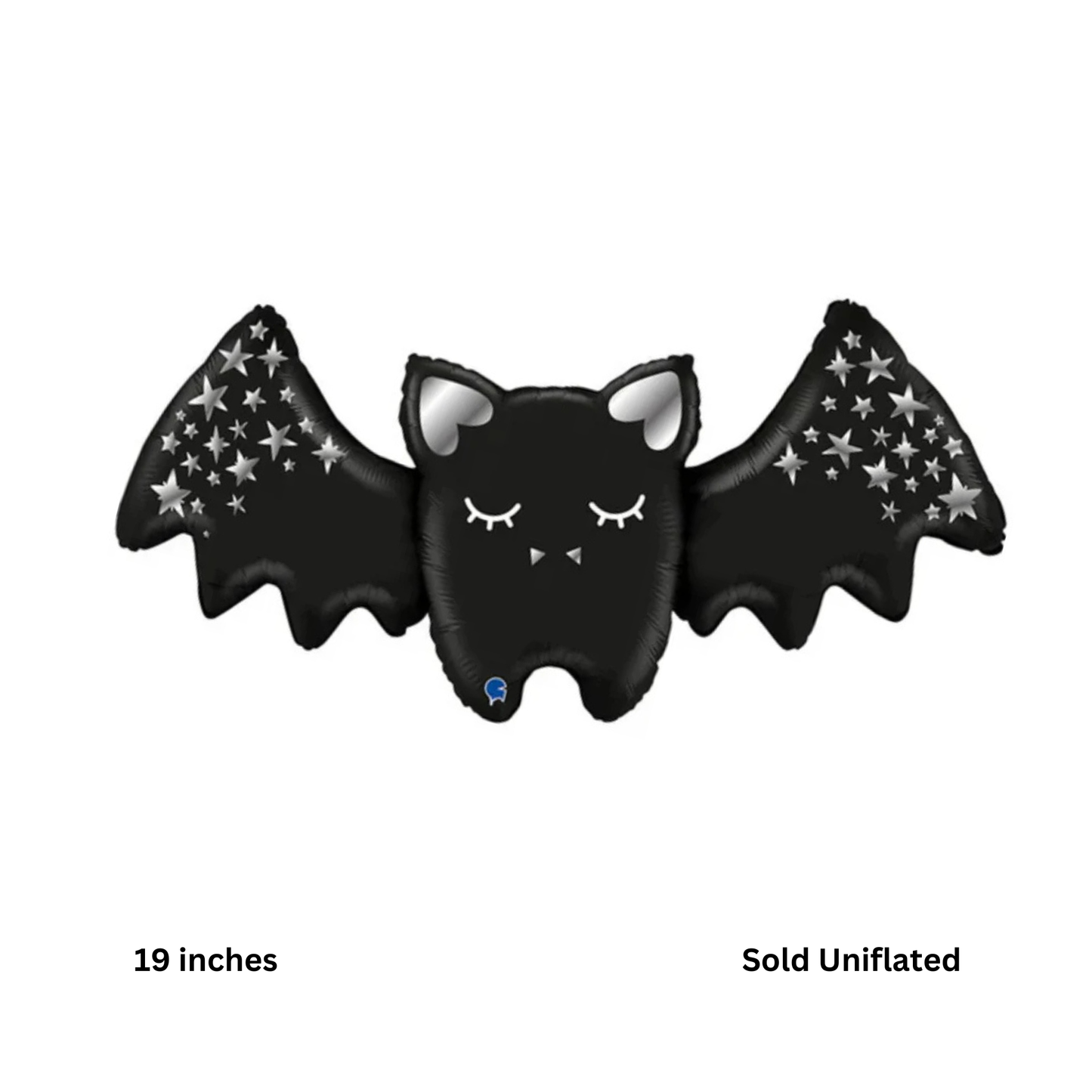 Sparkling Bat Mini Foil 19in Airfill Only