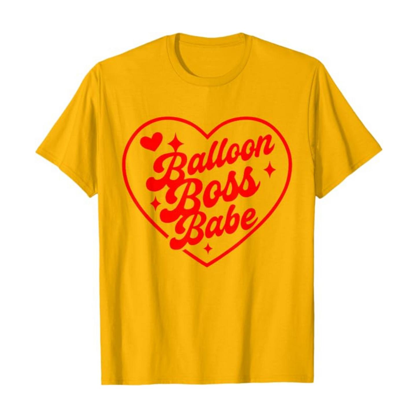 Balloon Boss Babe Heart T-Shirt