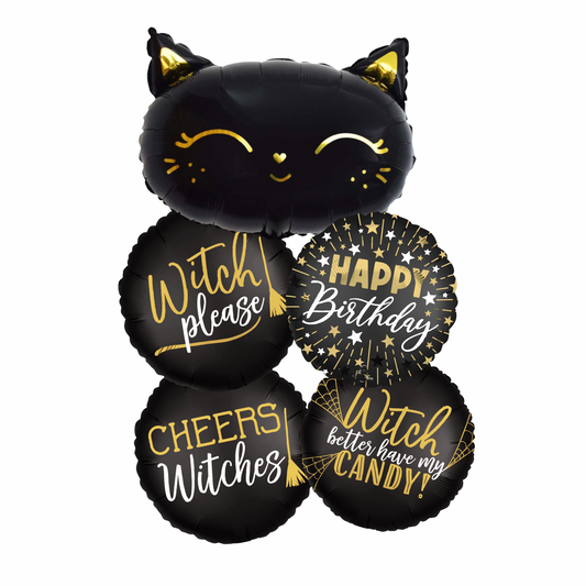 Halloween Birthday Balloon Bouquet Kit