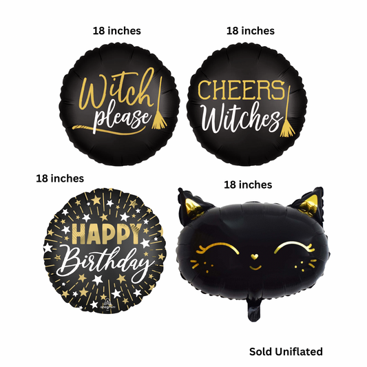 Halloween Birthday Balloon Bouquet Kit
