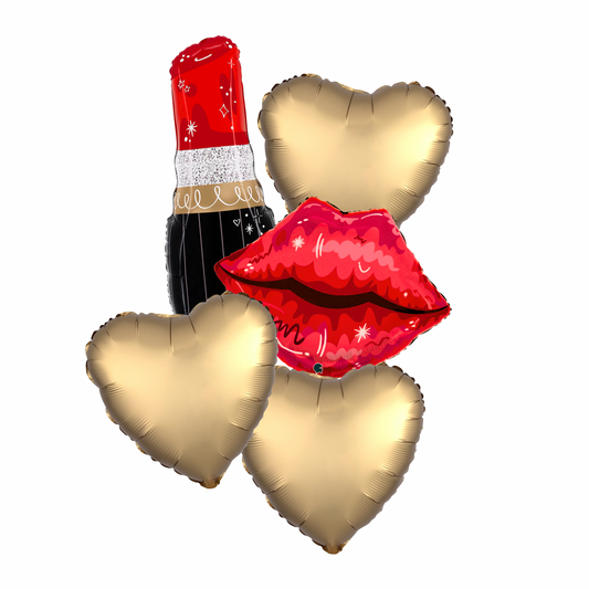 Lipstick & Love Balloon Bouquet Kit