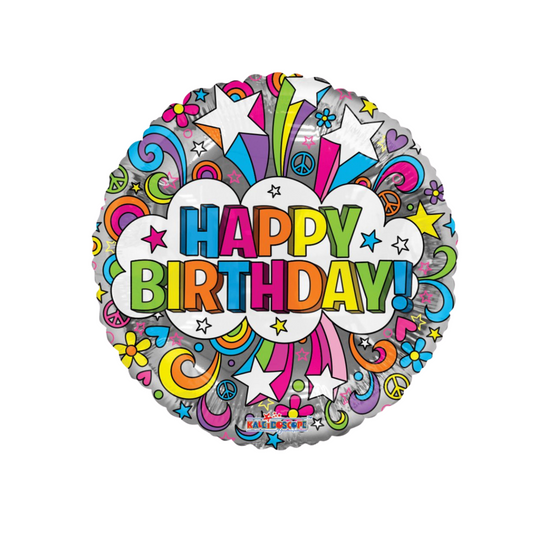 Groovie Birthday Balloon 18”