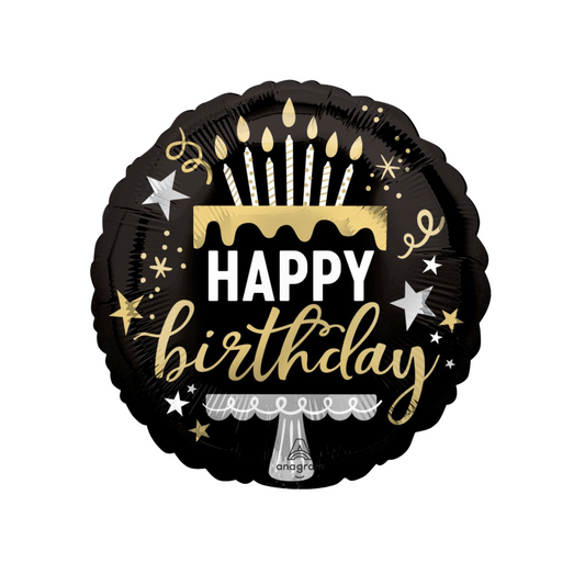 Happy Birthday Surprise Cake Balloon 18”